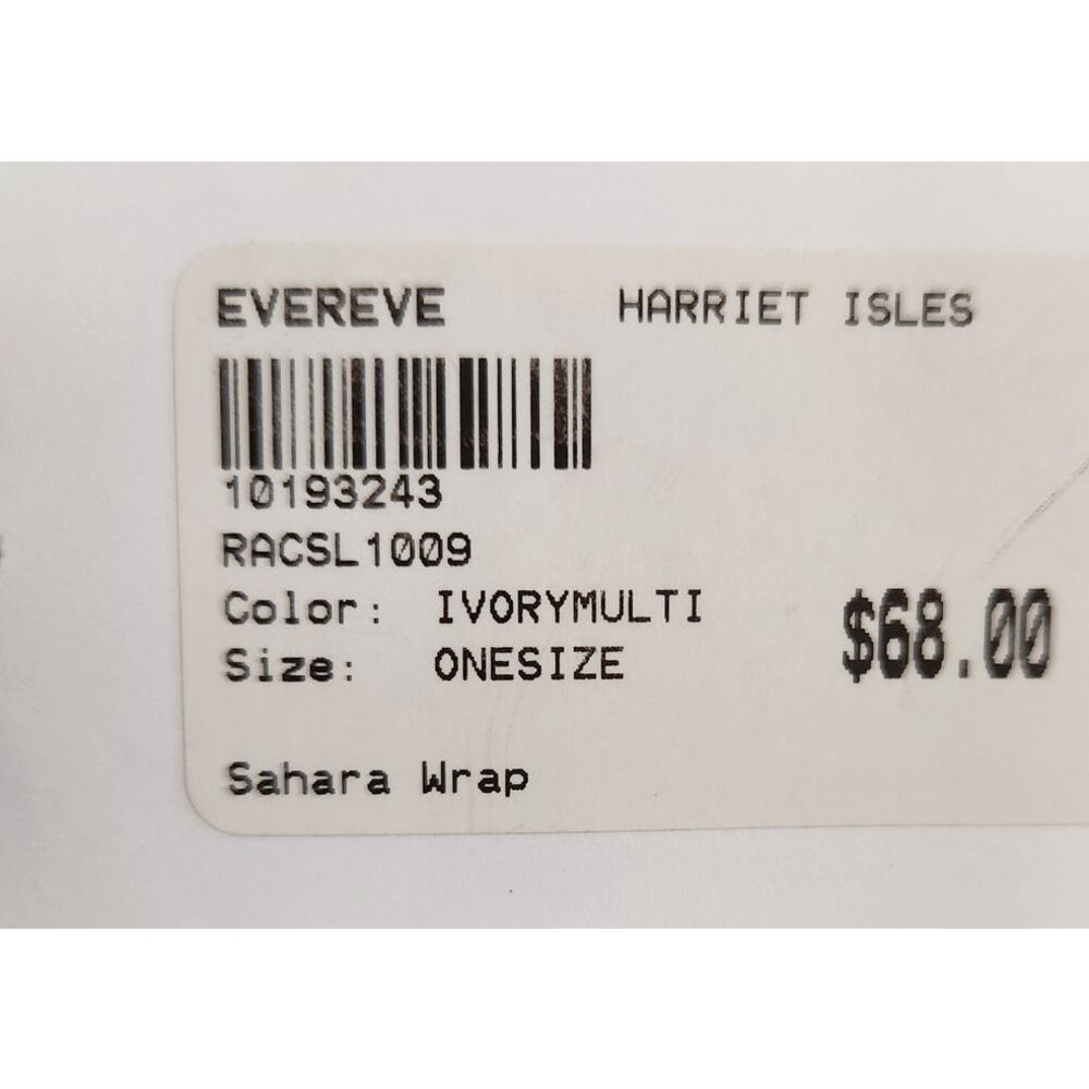 EVEREVE Harriet Isle Sahara Duster/Kimono/ OS/ NWT - Picture 4 of 7